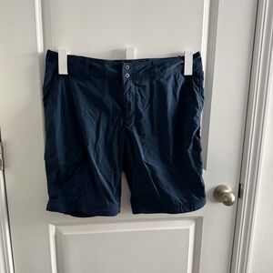 Columbia Dark Blue Athletic Shorts